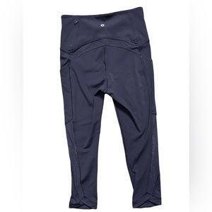 Lululemon Black Cropped Legging